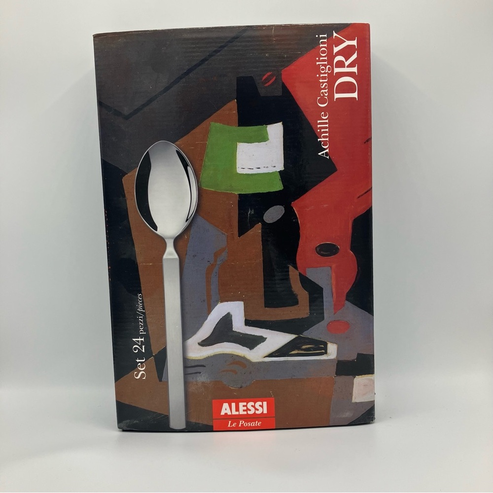 Alessi Dry Silverware Set - incomplete